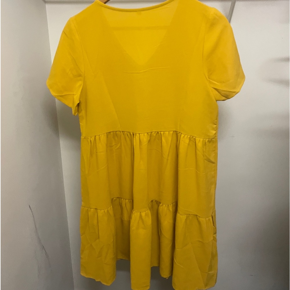 Size small dark yellow sundress! - Picture 2 of 4